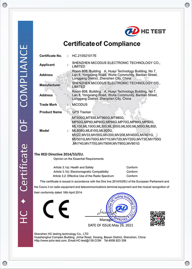 CE Certification